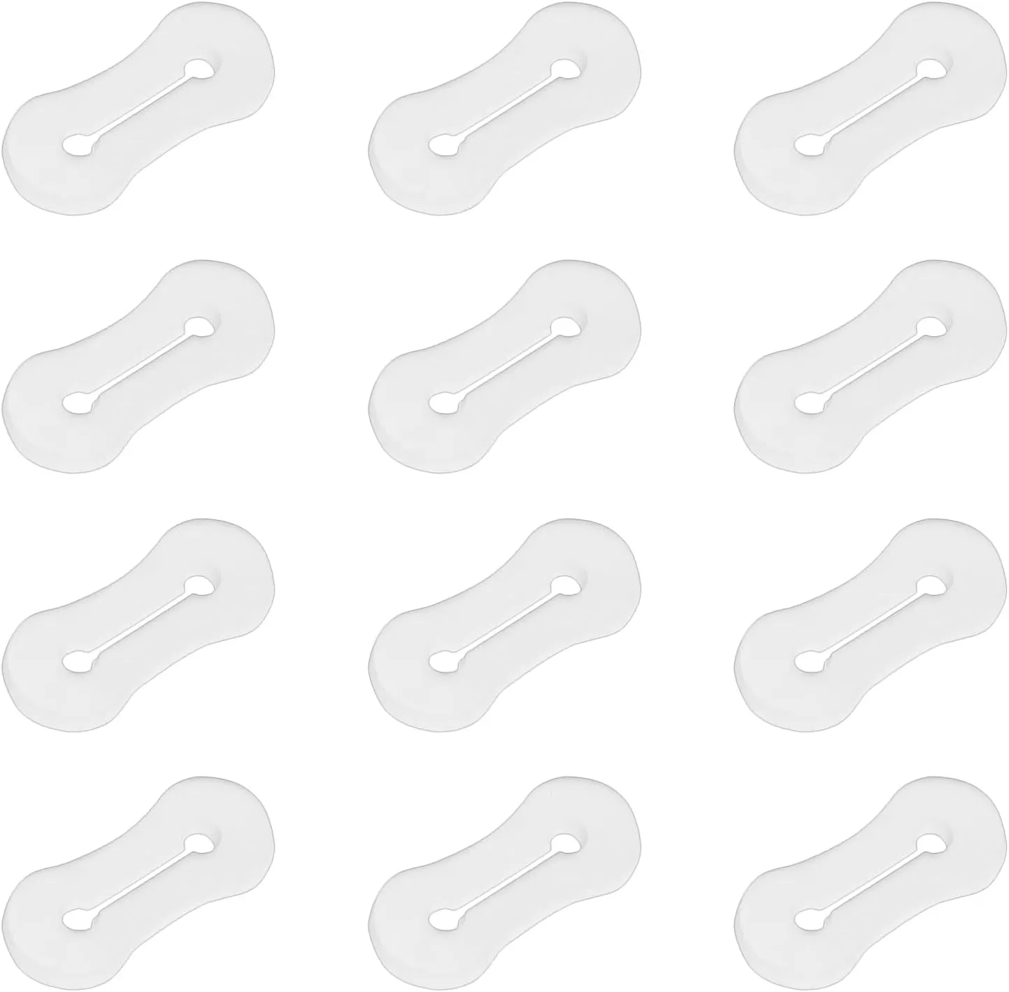 12 Pcs Shirt Cuffs Cufflinks Adapters, Invisible Adapters for Cuff Links Mens for Men's Dress Shirts, French Cufflink Shirts, Widely Applicable and Easy To Use