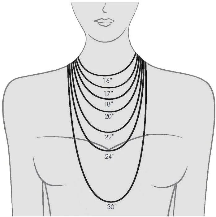2MM Stainless Steel Necklace - Thin Cable Chain for Women & Men, Silver Chains for Pendant Addition or Alone - 16-30 Inch Available