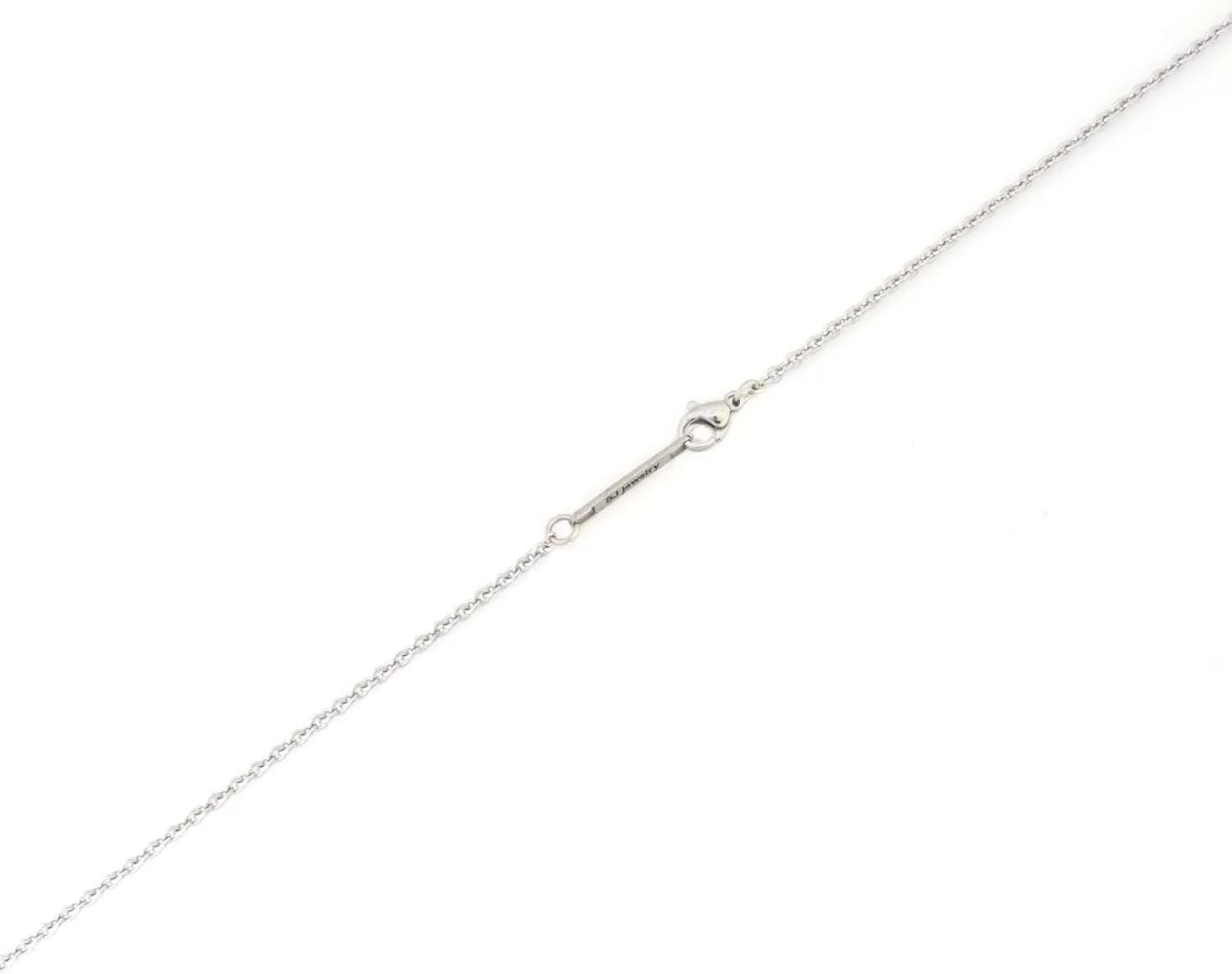 2MM Stainless Steel Necklace - Thin Cable Chain for Women & Men, Silver Chains for Pendant Addition or Alone - 16-30 Inch Available