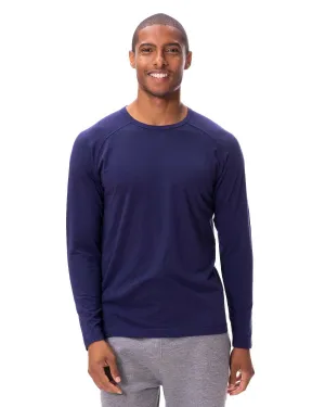 382LS-Threadfast Apparel-NAVY