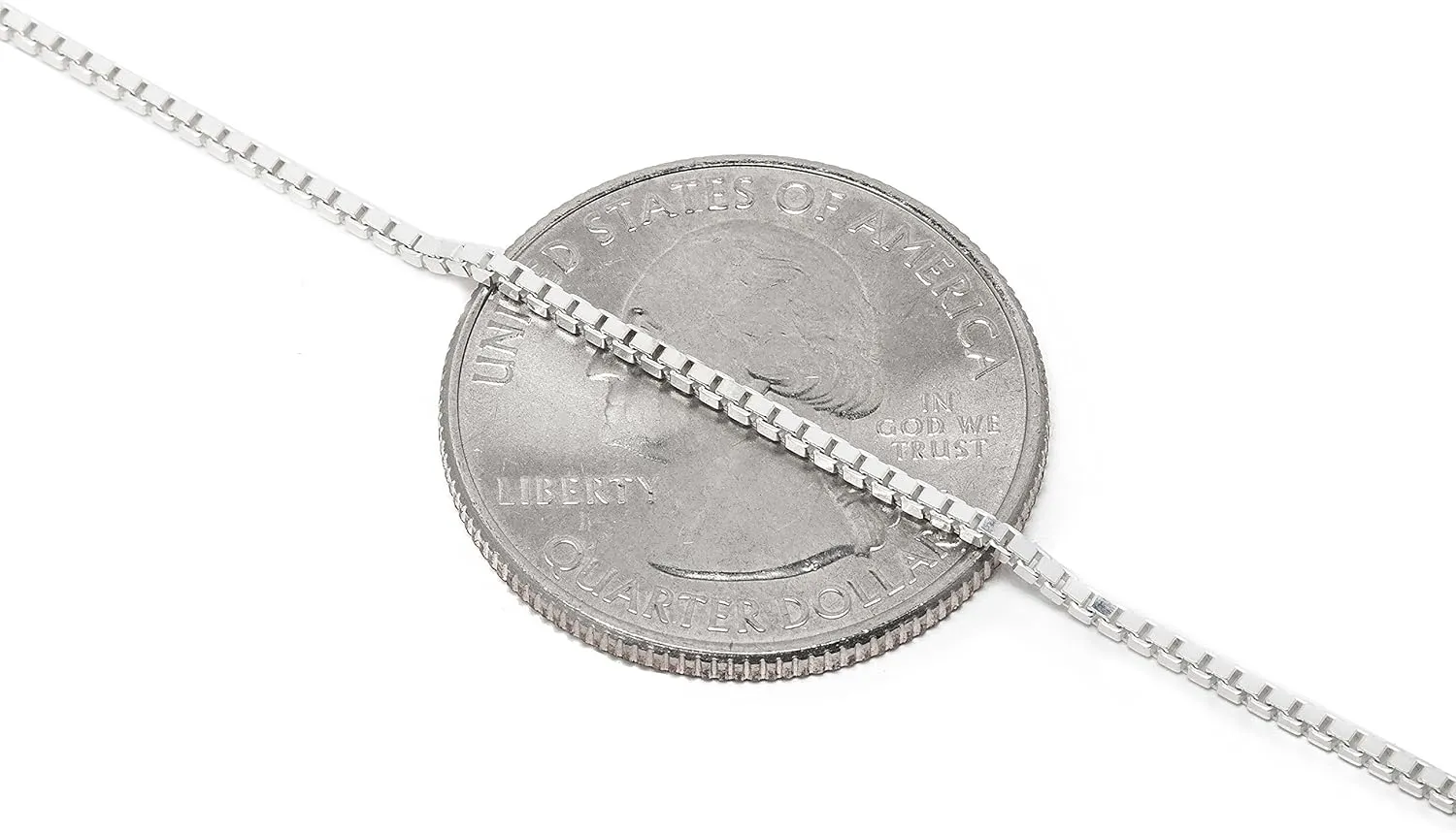 925 Sterling Silver 1.5 MM Box Chain Italian Necklace Sturdy Lightweight - Lobster Claw Clasp 16-36"