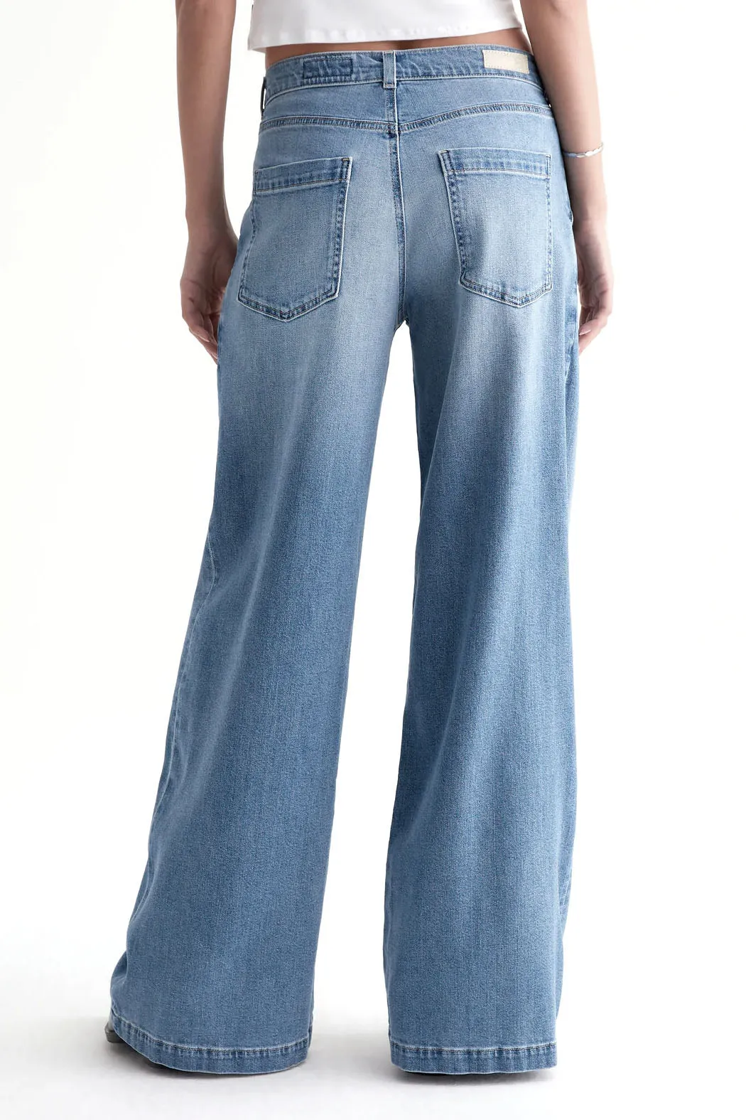 AG Stella Low Slung Palazzo Jeans