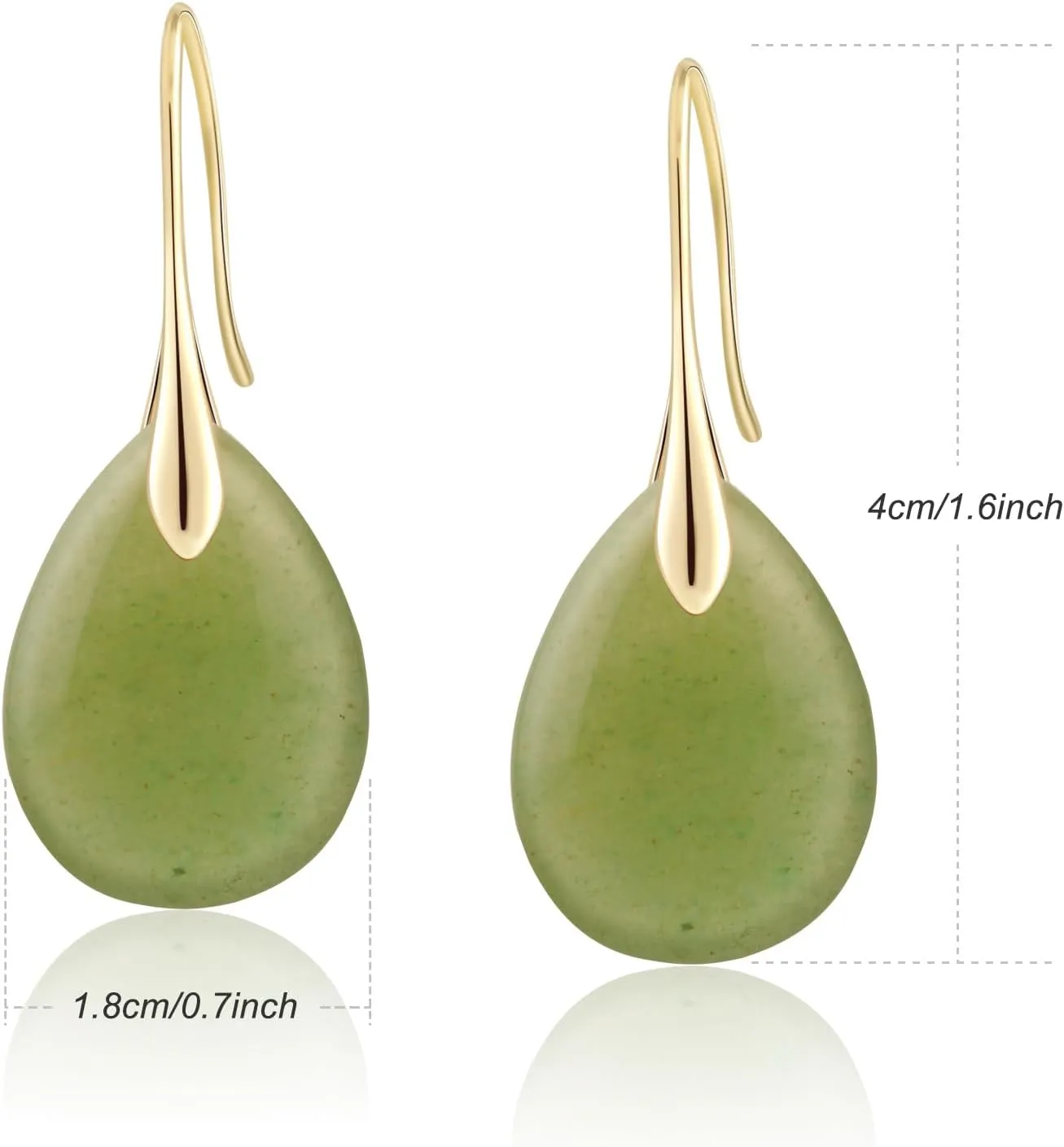 Agate Tear Beads High Luxury Purple Pendant Earrings, Fish Hook Pendant Earrings, Gold and silver tones