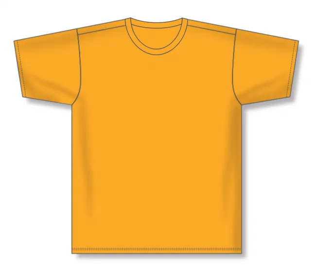 Athletic Knit (AK) V1800L-006 Ladies Gold Volleyball Jersey
