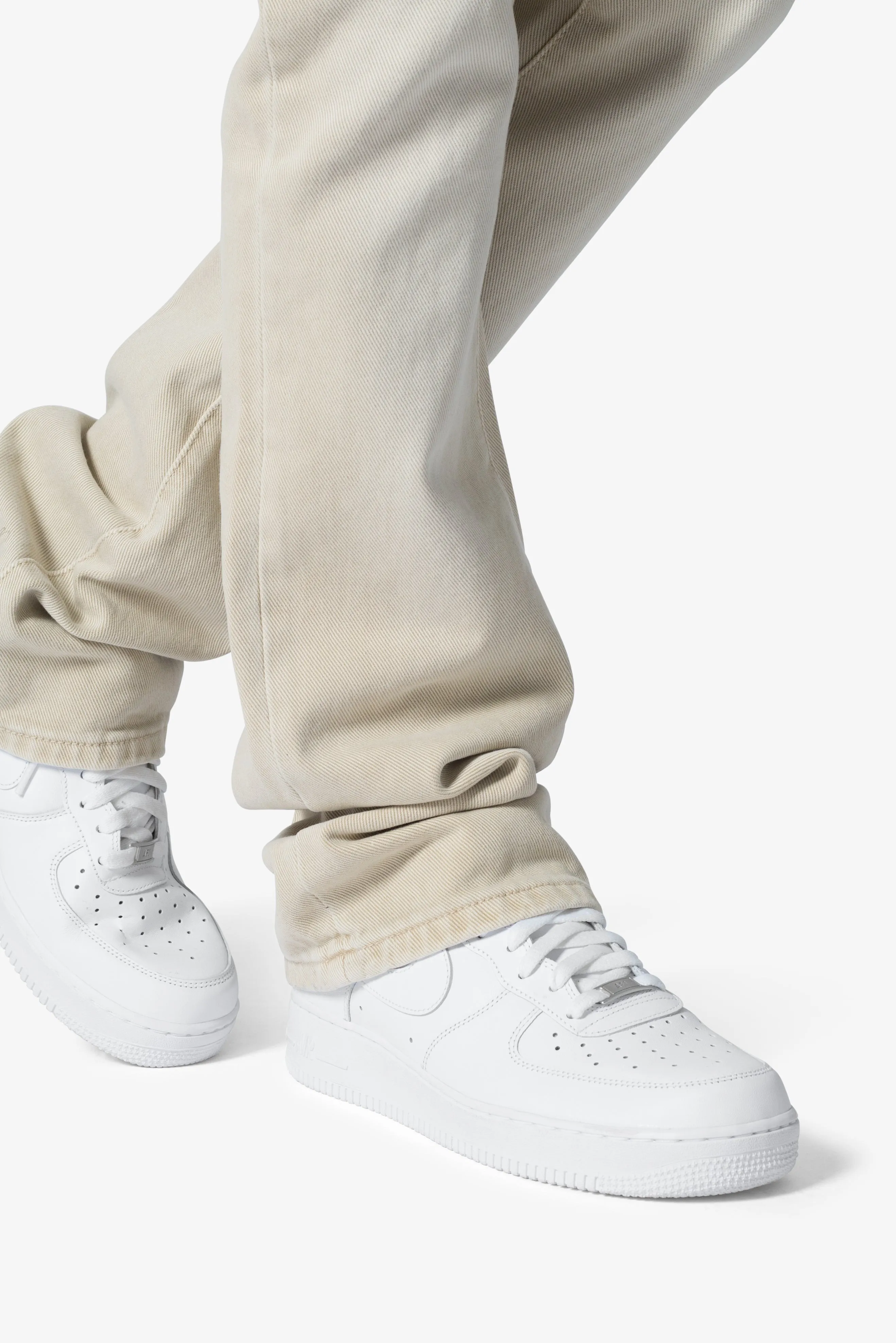 B375 Flare Denim - Light Tan