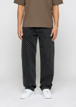 Baggy Monogram Jeans