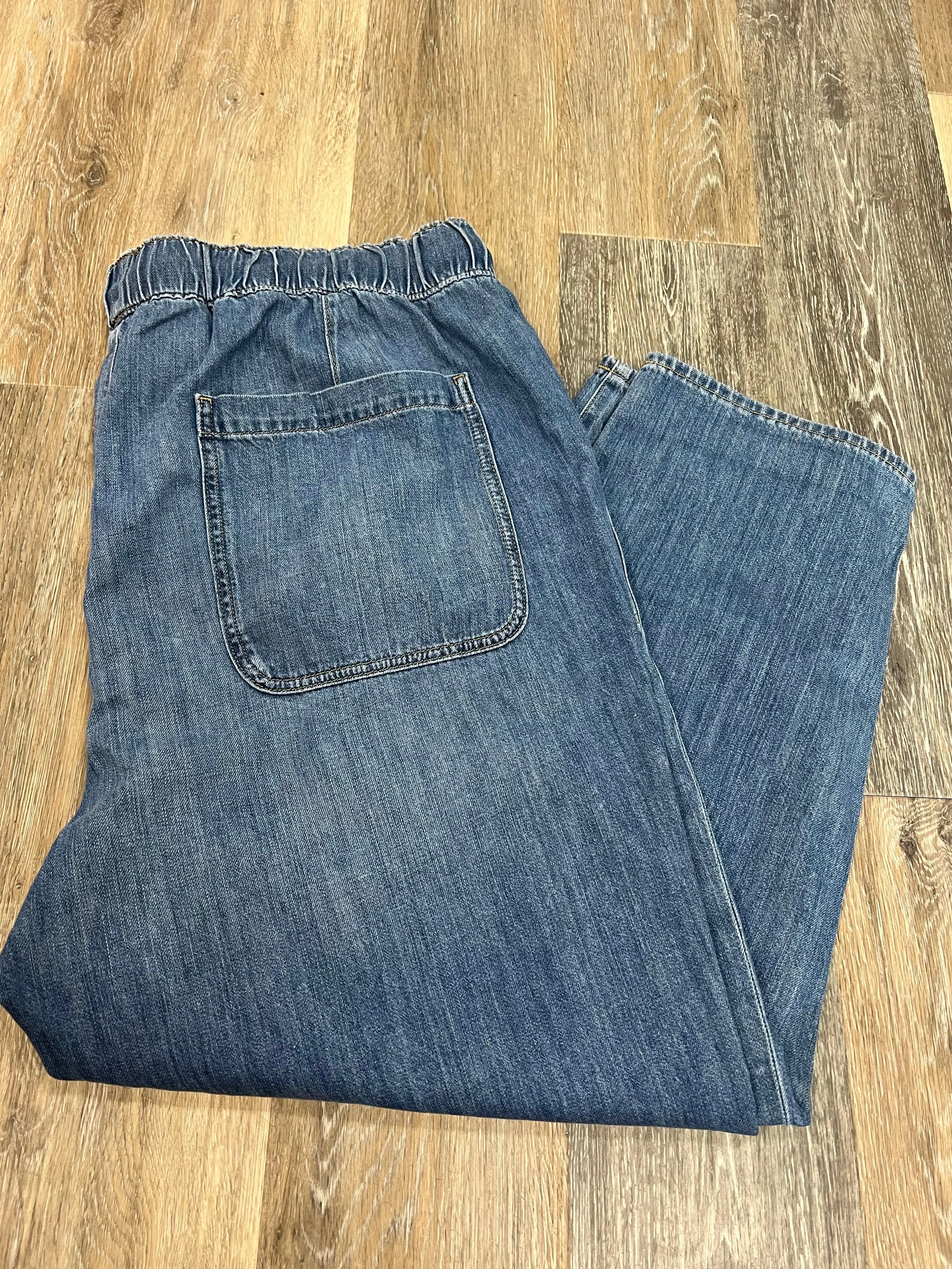 Blue Denim Jeans Wide Leg J. Crew, Size 15/35