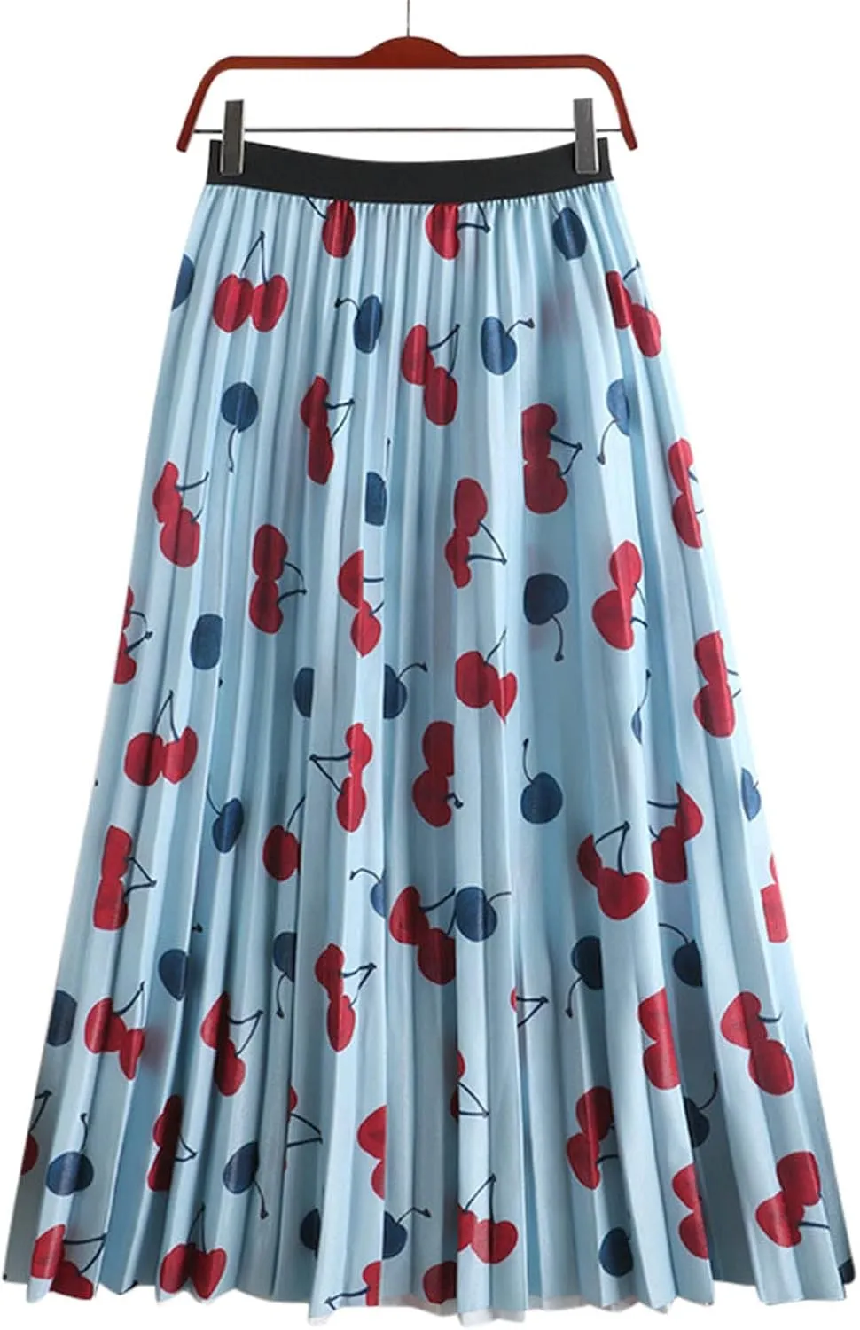 Casual Skirts Womens Summer Swing Midi Pleated Print A Skirt Skirts High Waist Floral Skirt Skirts for Women Midi