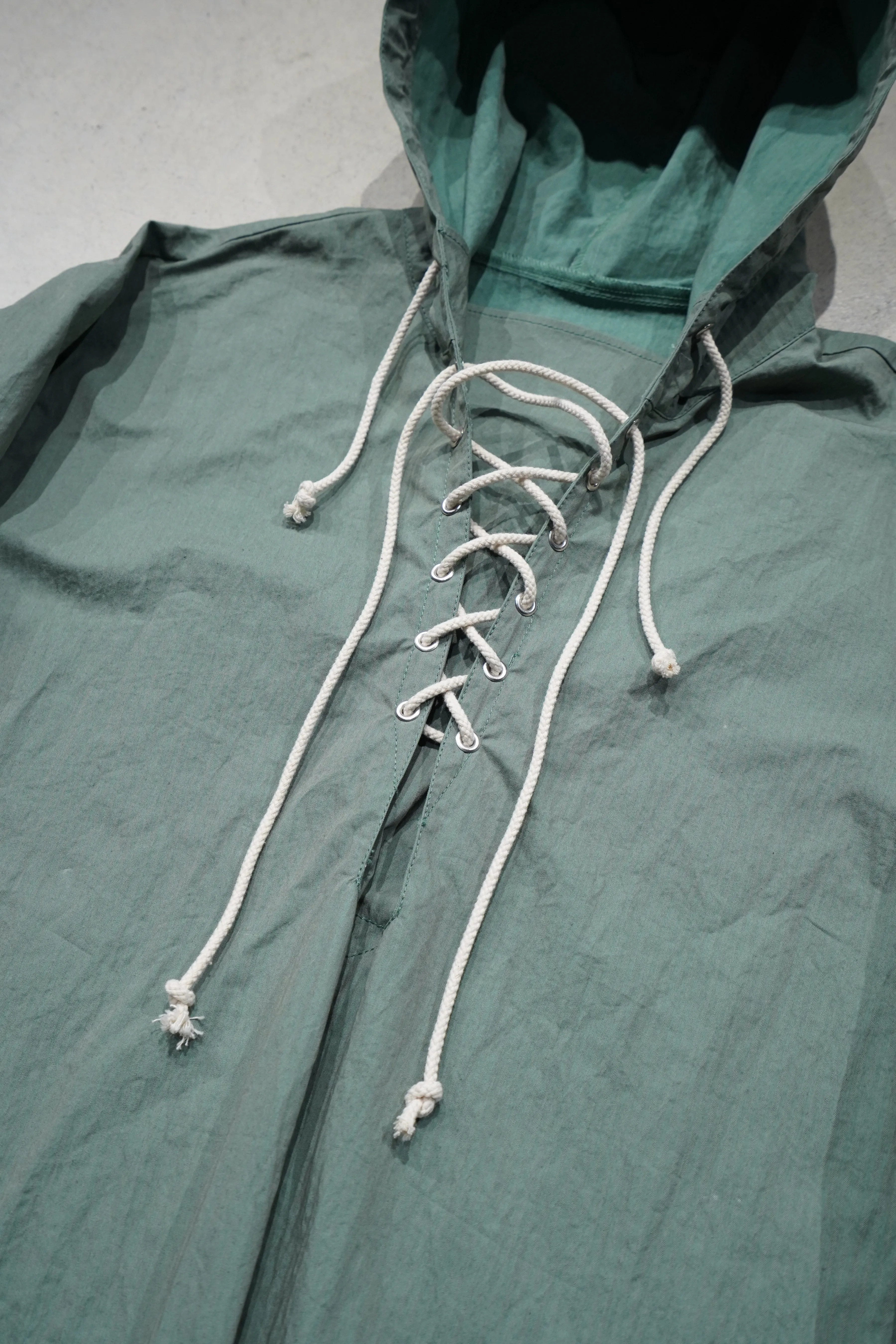CNC LACE UP ANORAK