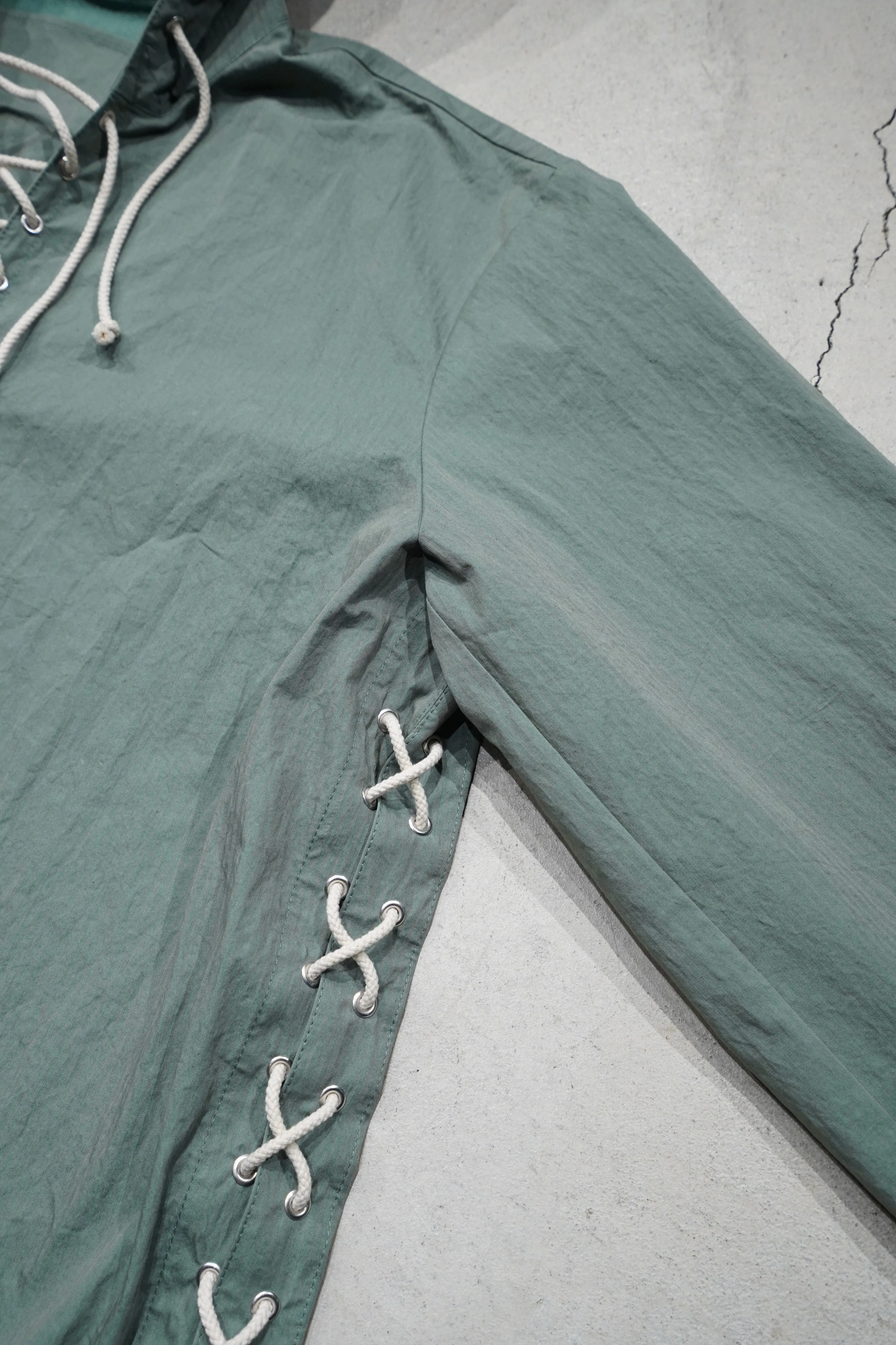 CNC LACE UP ANORAK