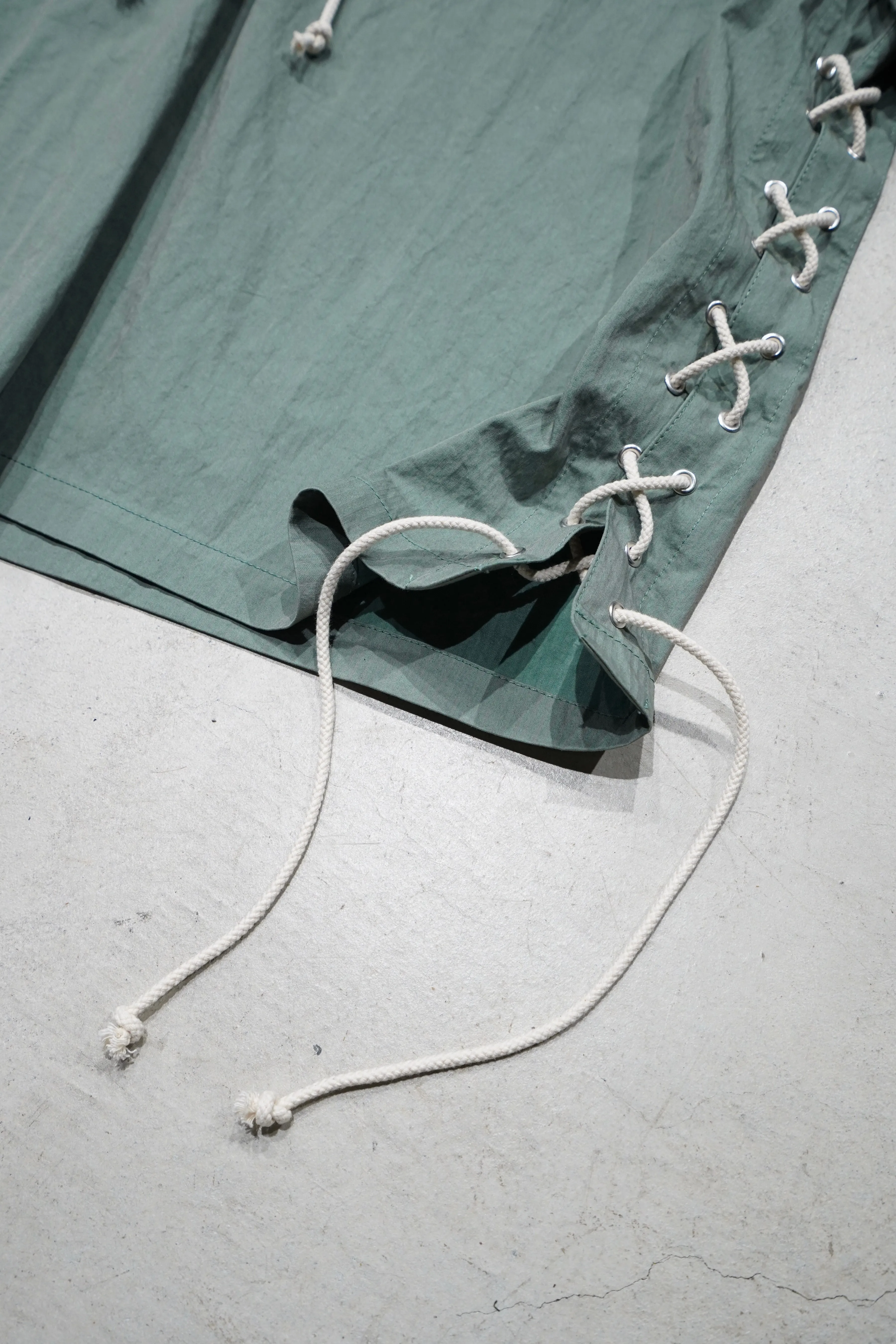 CNC LACE UP ANORAK