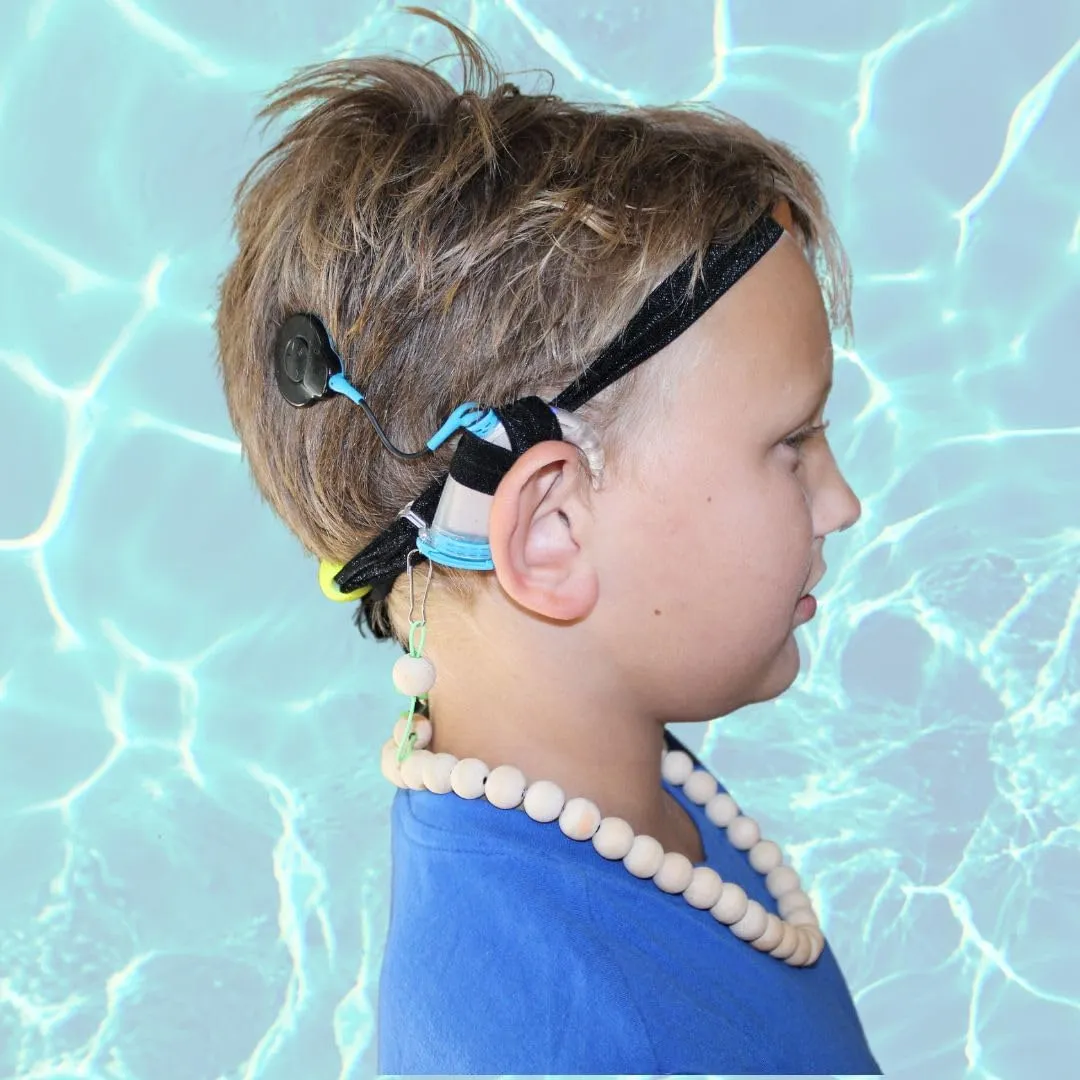 Cochlear Implant Headband and Necklace - Floating Retention Headband and Necklace (Infant/Children)