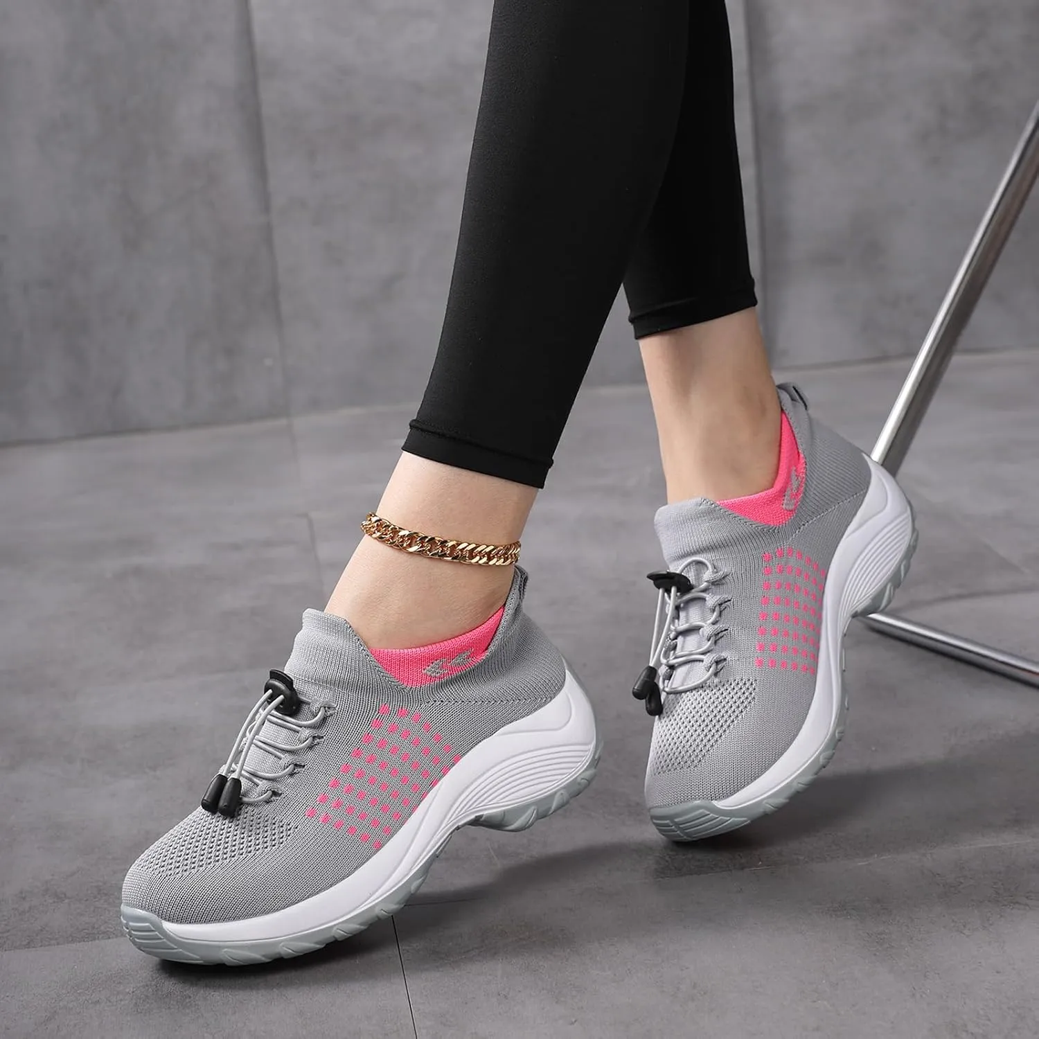 Comfort Wear Orthowear Shoes for Women Orthopedic Sneakers Comfortwear Ortho Shoes for Women Plantar Fasciitis with Arch Support Slip On Wide Width Walking Shoe Breathable Tennis Sneakers