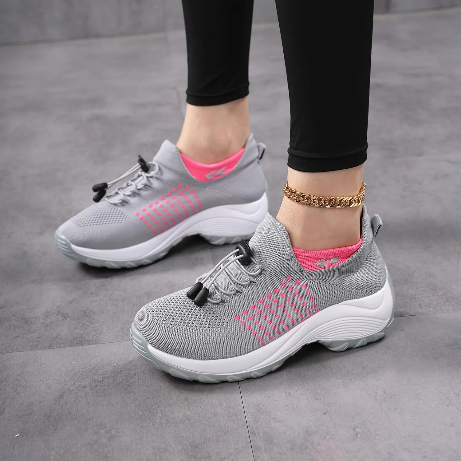 Comfort Wear Orthowear Shoes for Women Orthopedic Sneakers Comfortwear Ortho Shoes for Women Plantar Fasciitis with Arch Support Slip On Wide Width Walking Shoe Breathable Tennis Sneakers