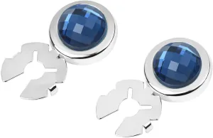 Crystal Cufflink Button Covers Shirt Suit Button Accessory for Men Women