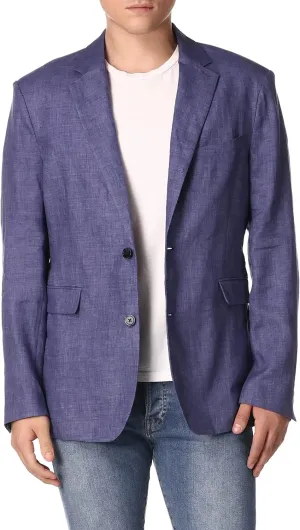 Cubavera Men's Collection Delave 100% Linen Sport Coat (Size Small-Xx-Large)