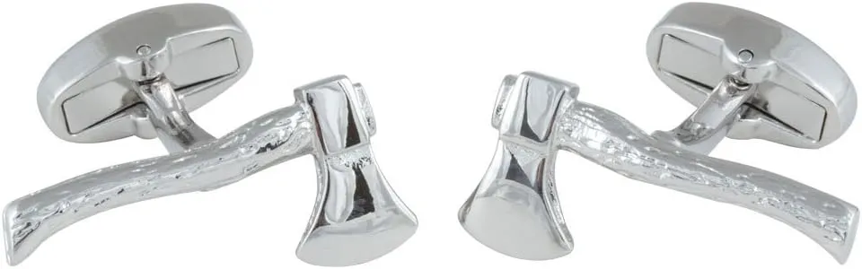 Cuff-Daddy Axe Ax Lumberjack Cufflinks with Presentation Box