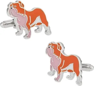 Cuff-Daddy Bulldog Cufflinks with Presentation Box