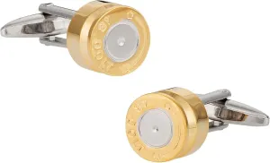 Cuff-Daddy Spent Bullet Casing Cufflinks with jewelry presentation box Fashion Unique Design men cufflinks for wedding