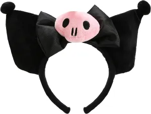 Cute Hairpin Headband Plush Ears Headband Kawaii Headwear for Halloween Anime Costume Cosplay Accessories Lovely Jk Decorations for Women Girls