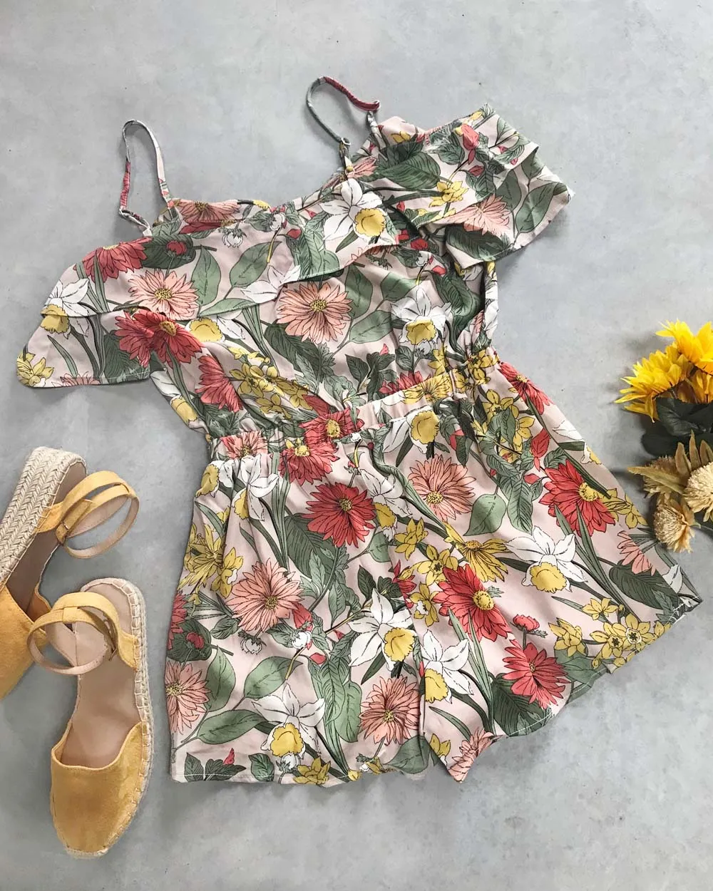 Daffodil Moon Romper
