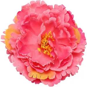 Dainty Big Peony Flower Brooches Pins Flowers Brooch Classic for Wedding Party Dance Banquet for Women Lapel Pins Dress Suit Clothes Accessories Jewelry Valentine's Day Christmas Gifts 120mm