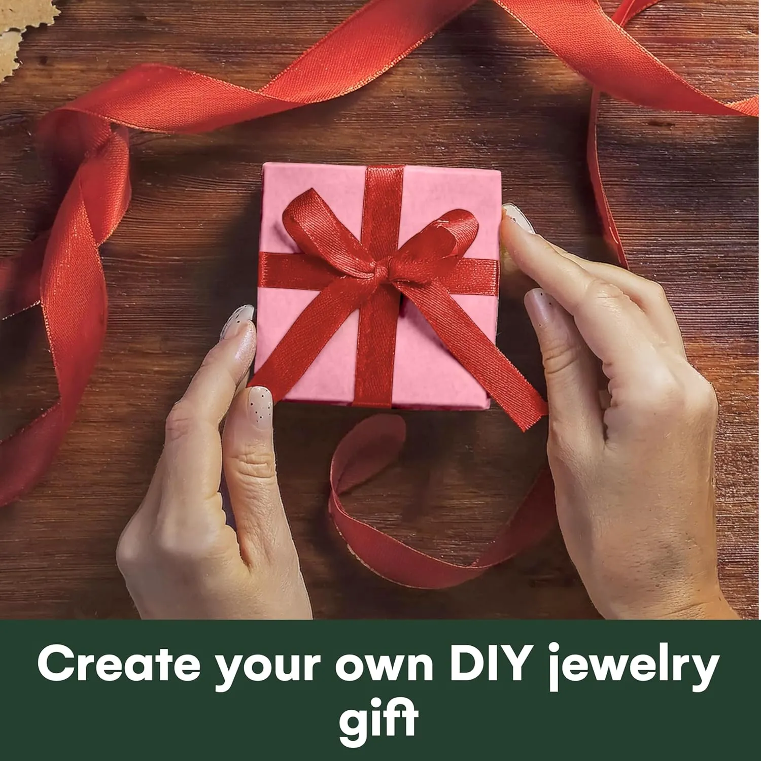Dawhud Direct Small Jewelry Gift Boxes - Cardboard Jewelry Packaging Box - for Earrings, Necklace, bracelet, and Wedding Ring - Small Compact in Size, Simple and Elegant Present Box