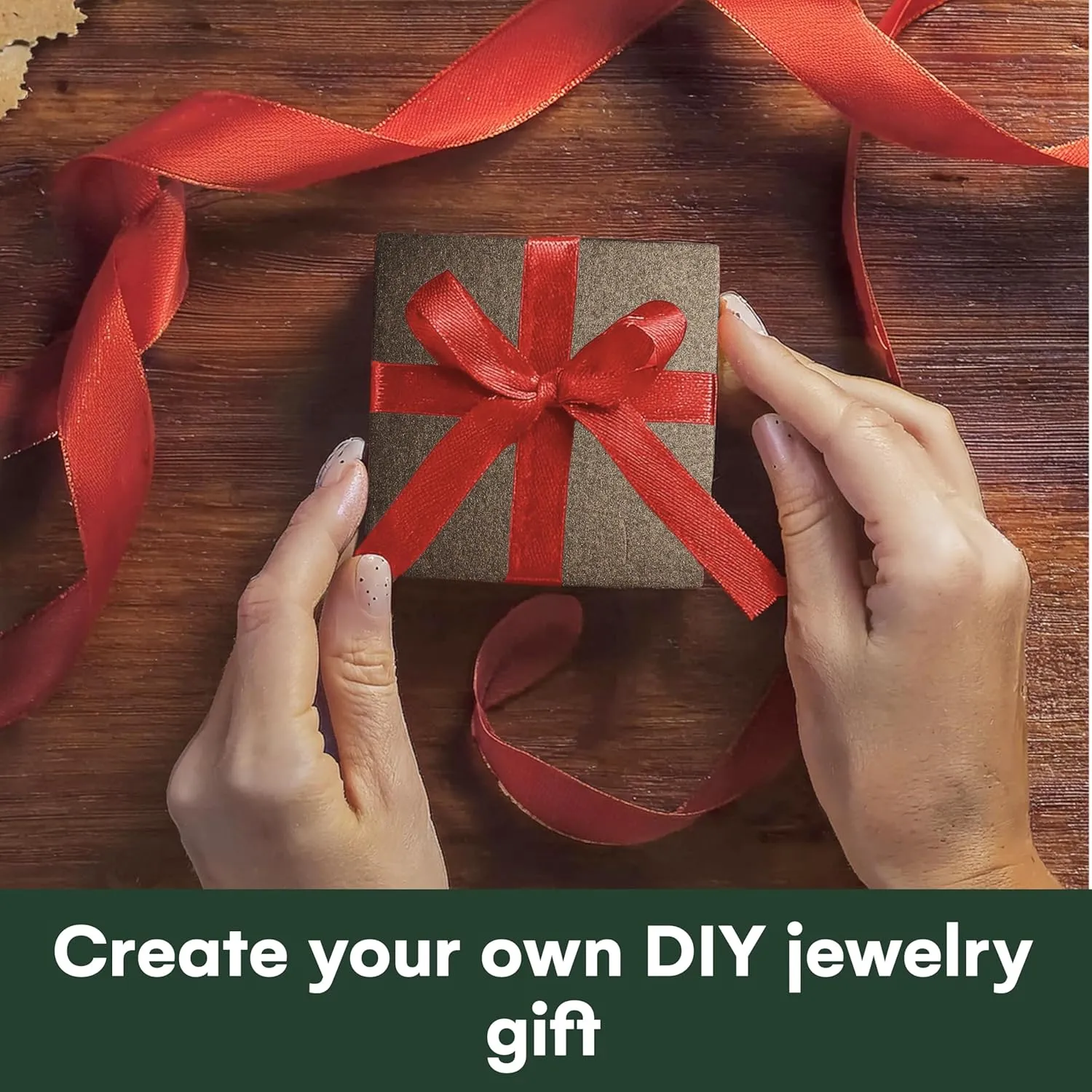 Dawhud Direct Small Jewelry Gift Boxes - Cardboard Jewelry Packaging Box - Perfect for Earrings, Necklace, bracelet, and Wedding Ring - Small Compact in Size, Simple and Elegant Present Box