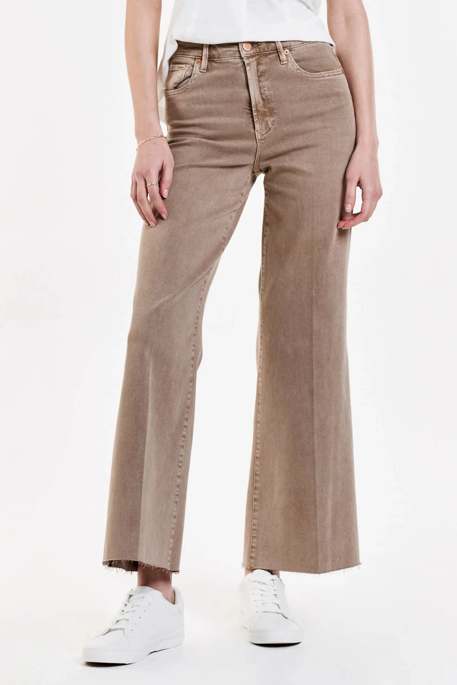 Dear John Fiona Super High Rise Wide Leg Jeans
