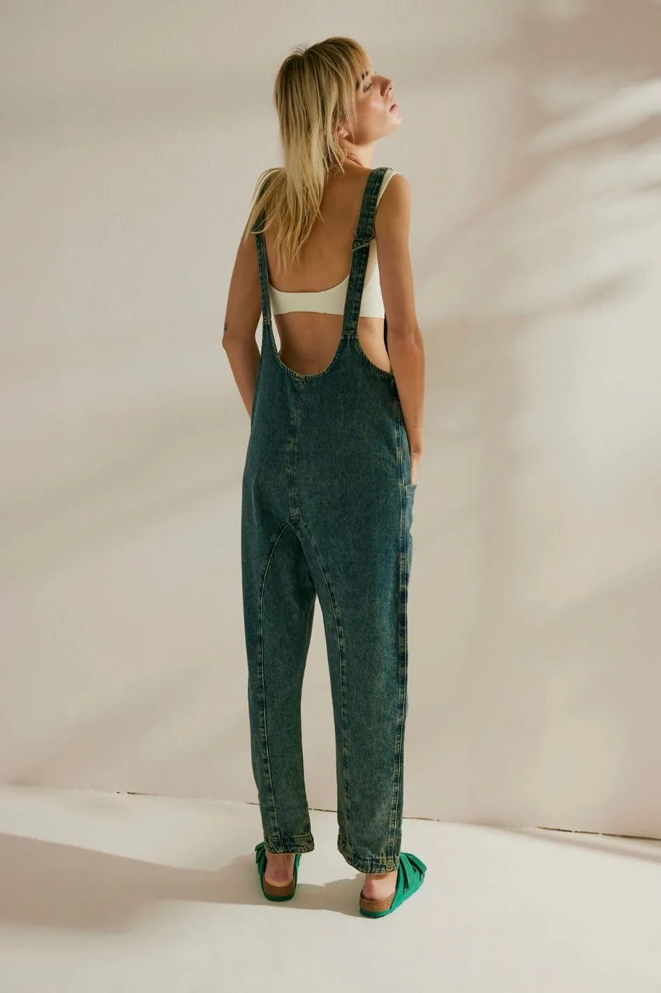 DENIM JUMPSUIT ROMPER CILIA