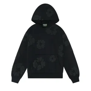 Denim Tears Cotton Wreath Sweatshirt Black Monochrome