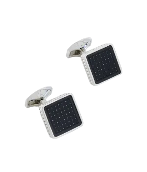 Enamel Black Cufflinks