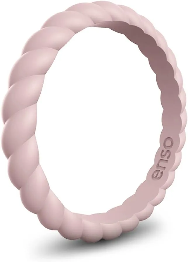Enso Rings Stackable Silicone Wedding Rings  Multiple Designs for Everyday Wear - Comfortable and Flexible