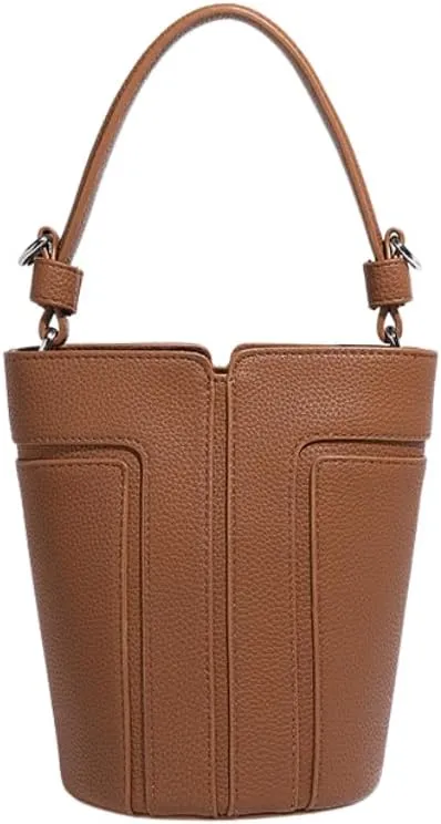 Fashion Bucket Bag for Women - Trendy Tote Shoulder Purse with Adjustable Strap Slouchy Bag Crossbody Shoulder Purse