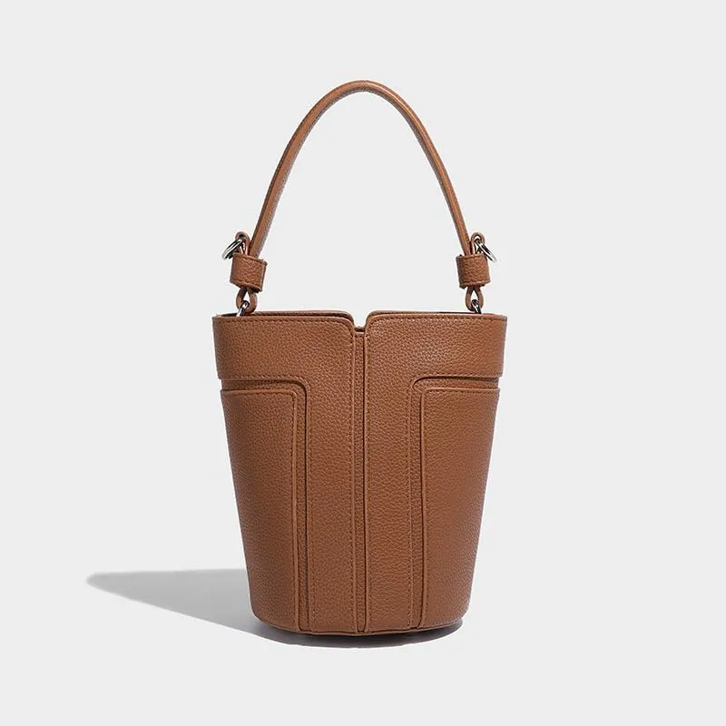 Fashion Bucket Bag for Women - Trendy Tote Shoulder Purse with Adjustable Strap Slouchy Bag Crossbody Shoulder Purse