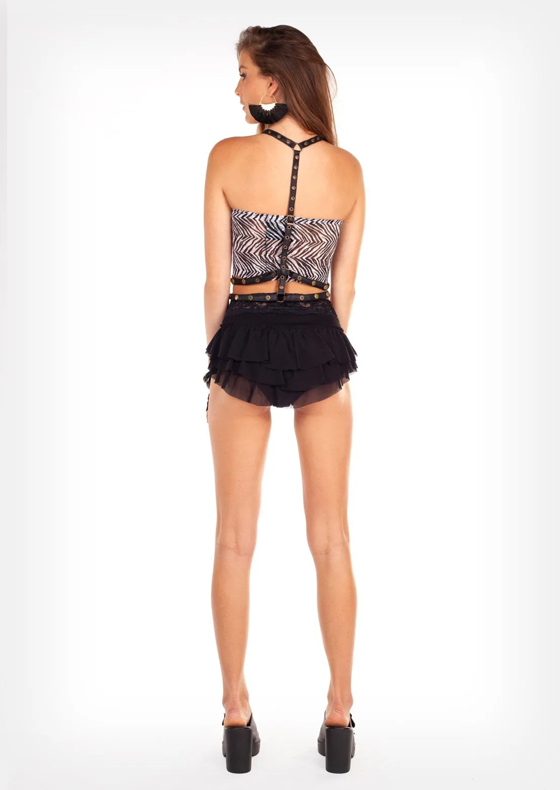 Frilly bum shorts