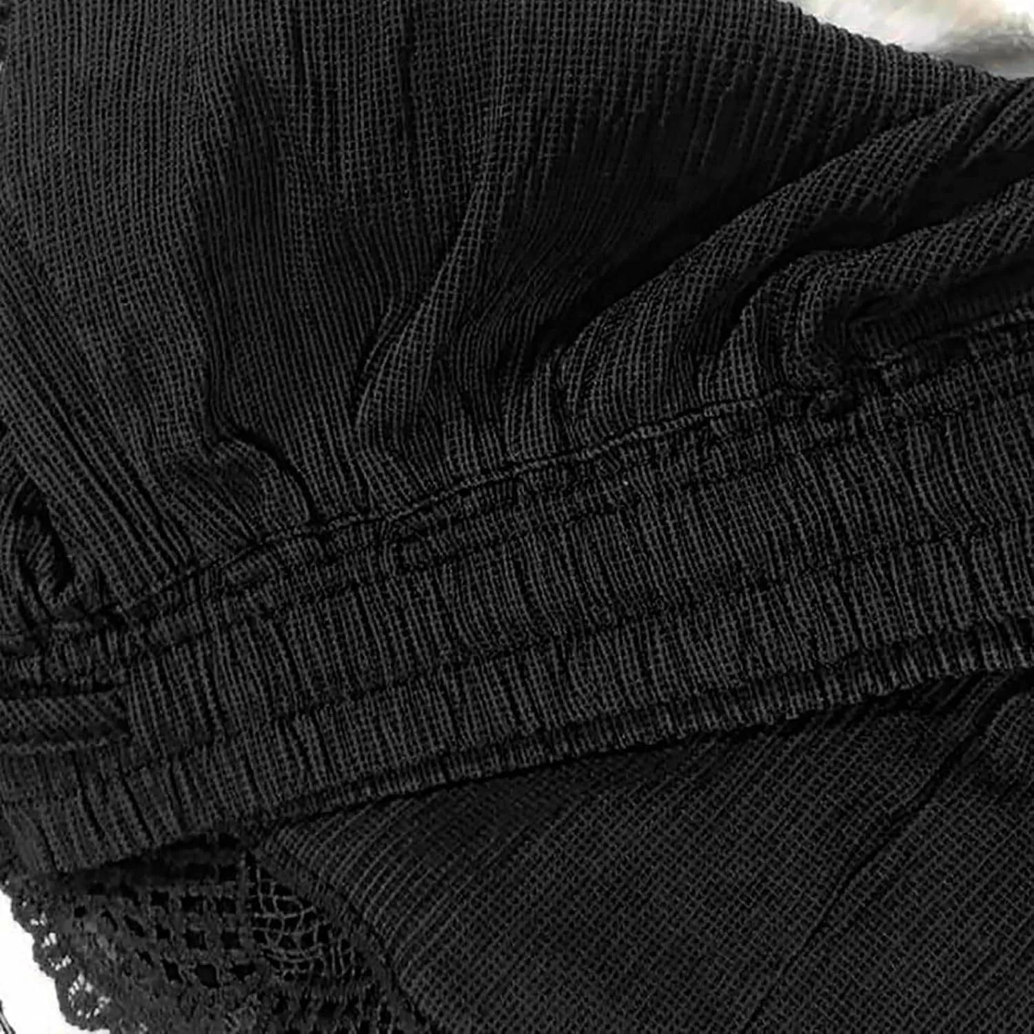 Generic Women's Plus Size Bermuda Shorts with Lace Trim, High Waist, Wide Leg, Casual, Prime