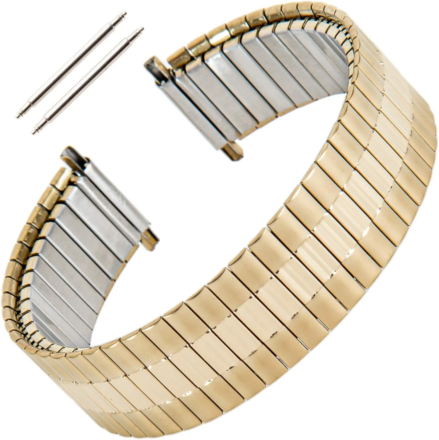 Gilden Gents Expansion 17-22mm Custom Length Stainless Steel Watch Band 534
