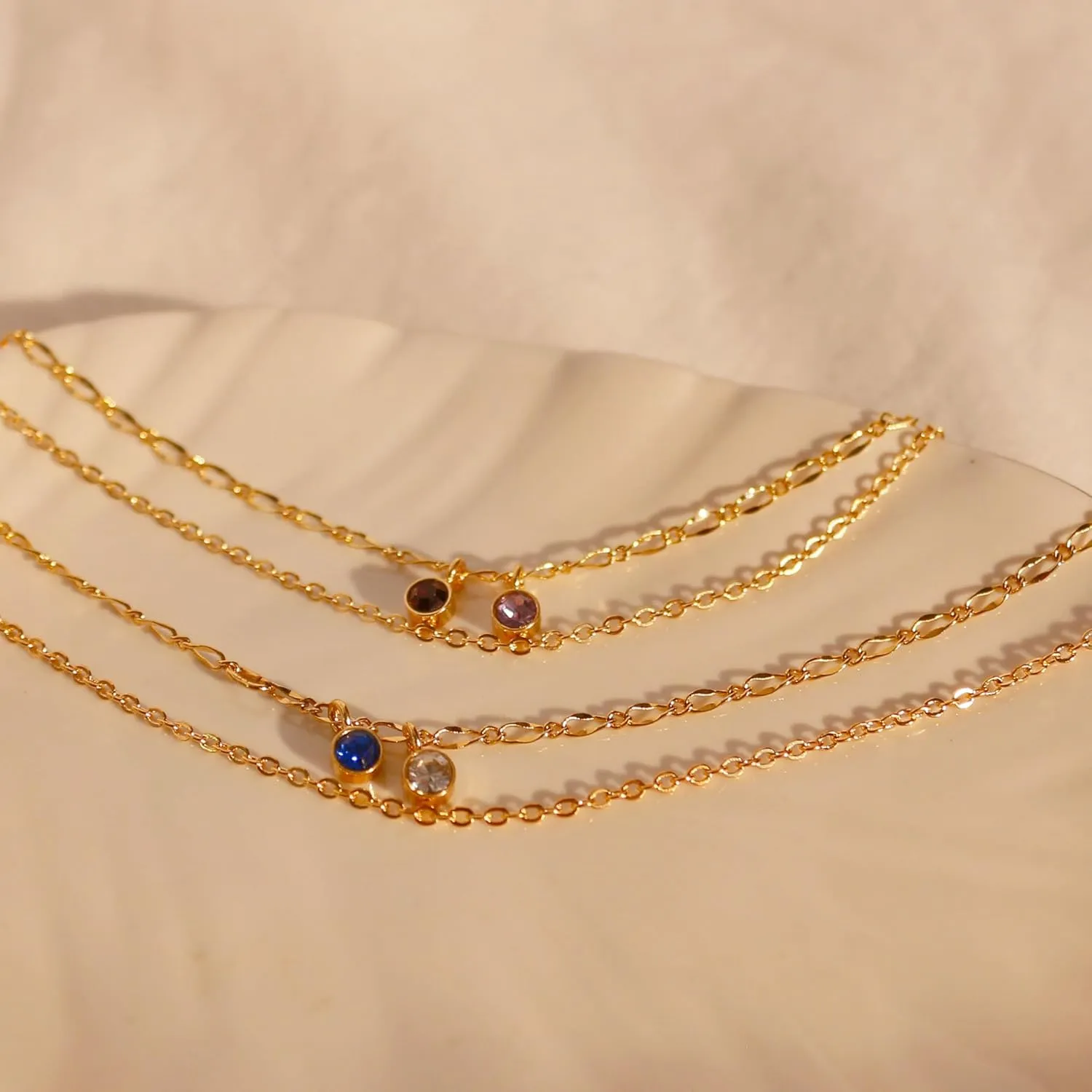 Gold Ankle Bracelets for Women,Birthstone Gold Anklets for Women Waterproof 14K Gold Plated Chain Anklet Set Layered Anklet Bracelets for Women Summer Beach Gold Jewelry Plus Size Anklets