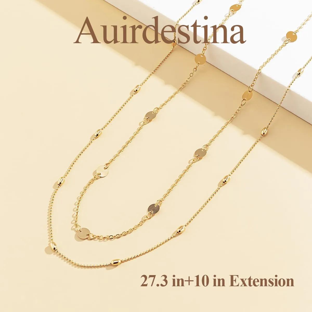 Gold Silver Waist Chain for Women,Belly Chain Body Chain Jewelry Waterproof Adjustable Beach Body Chains Layered