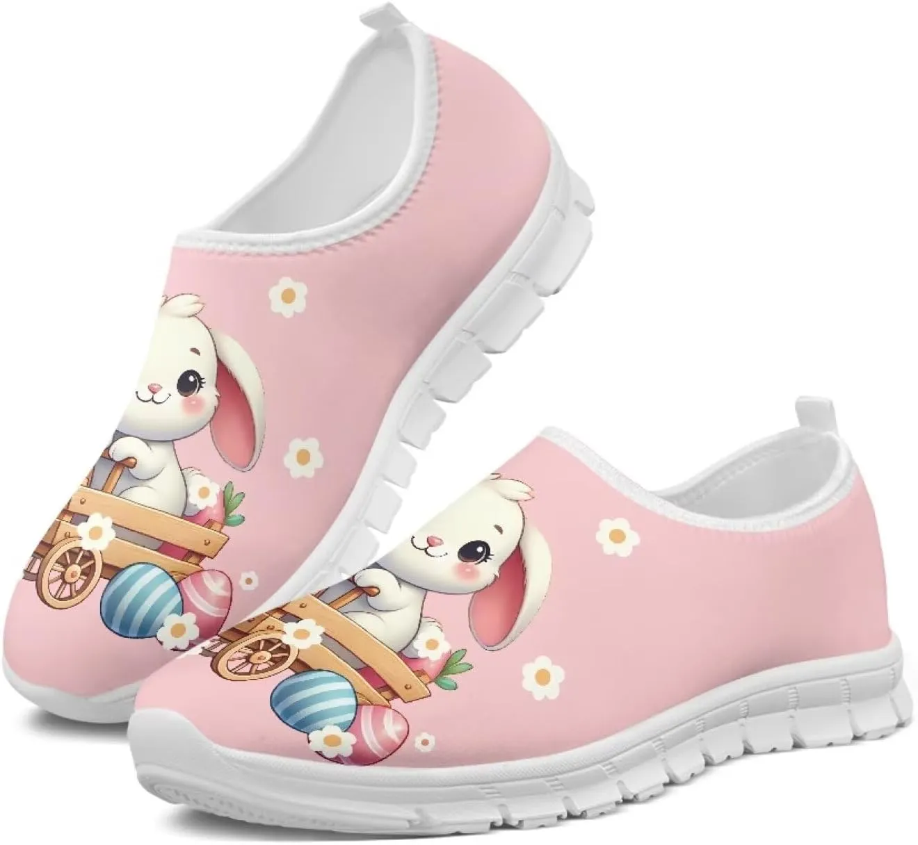 GOSTONG Loafers for Women Slip On Sneakers Lightweight Comfort Casual Walking Shoes Outdoor Hiking Biking Shoes Size 5.5-11.5