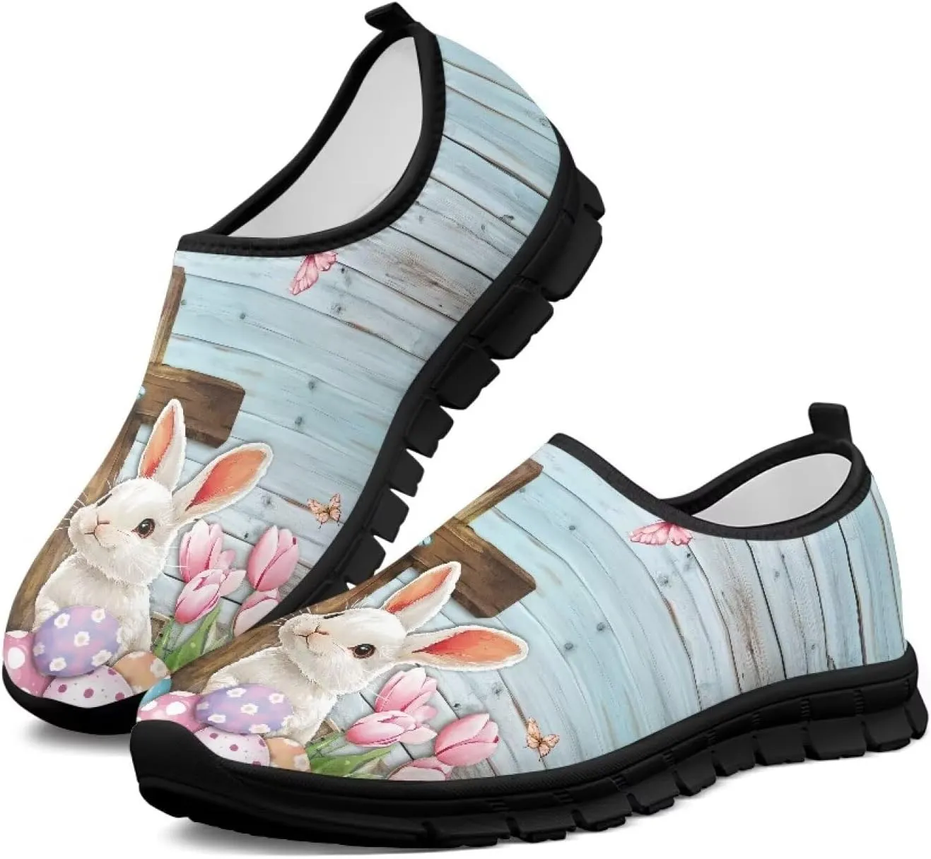 GOSTONG Walking Shoes Womens Casual Sneakers Lightweight Comfort Slip On Loafers Outdoor Workout Shoes for Work Travel Size 5.5-11.5