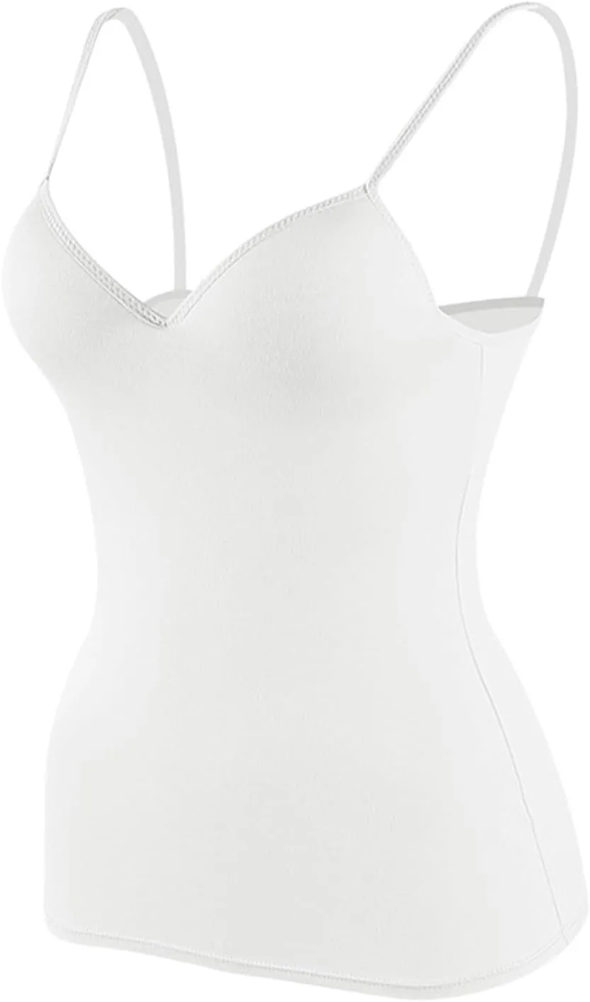 Gym Adjustable Spaghetti Straps Tank Tops for Women Summer Running Sweetheart Neck Sleeveless Cute Blouses Camisole