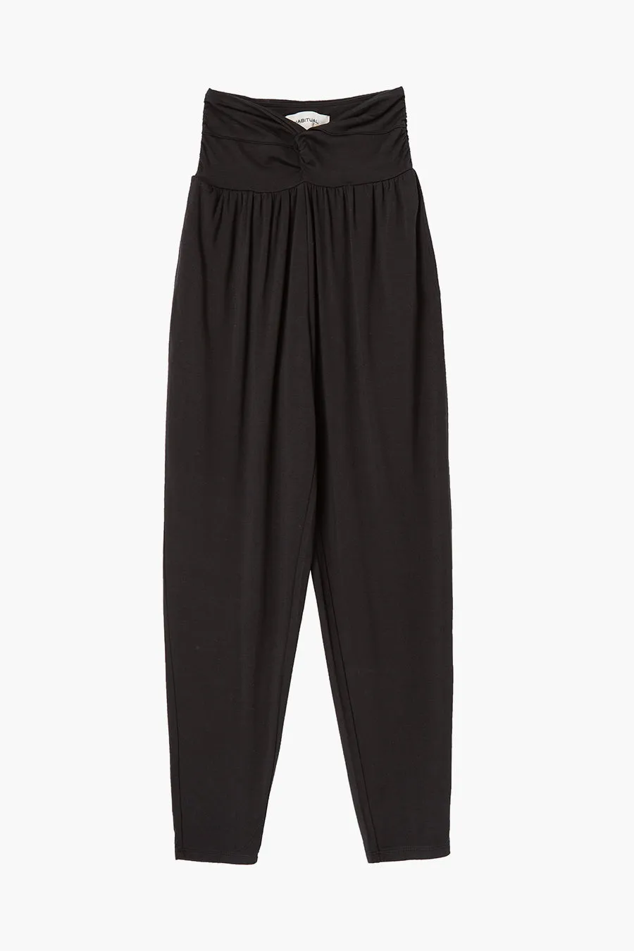Habitual Kids High Waist Girls Pants - Black
