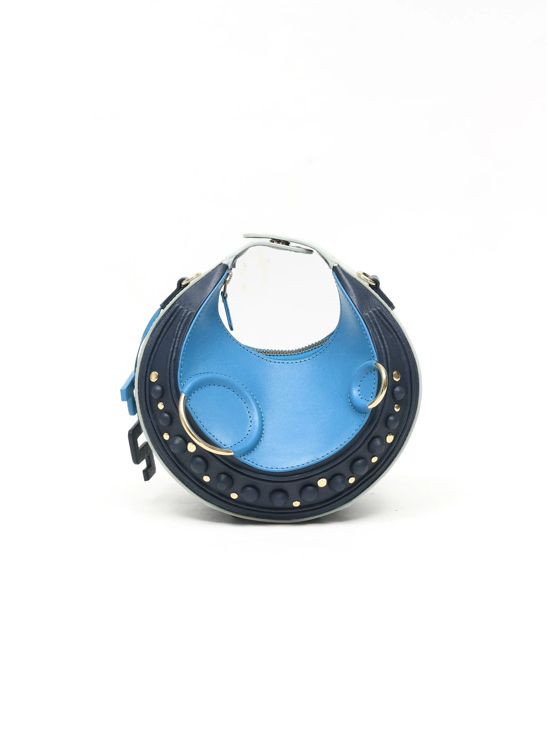 Halo Bag- Blue, Navy & Mint