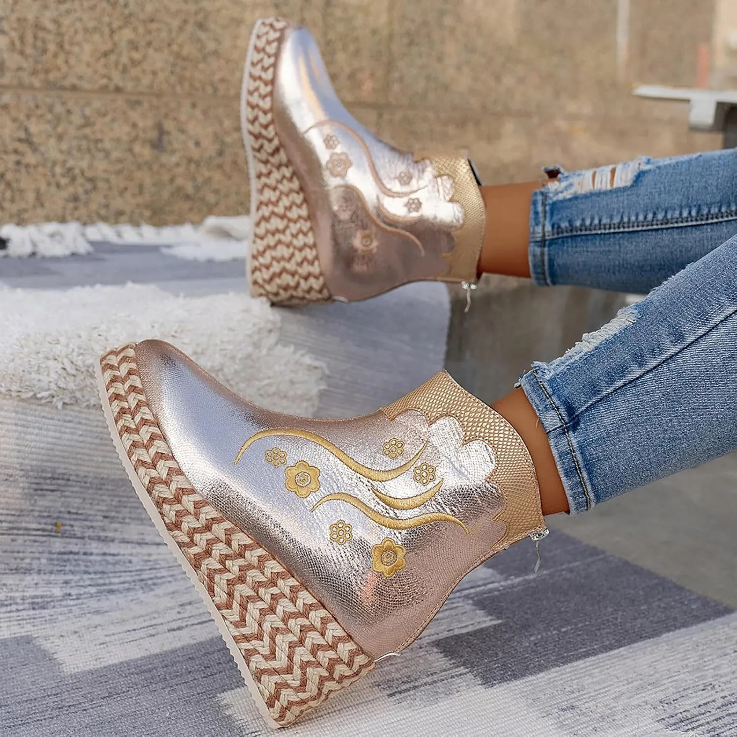 High Heel Ankle Boots for Women Black Boots Women Womens Lace Up Boots Women's Winter Boot Womens Leather Ankle Boots Low Heel Ankle Booties Wedge Heel
