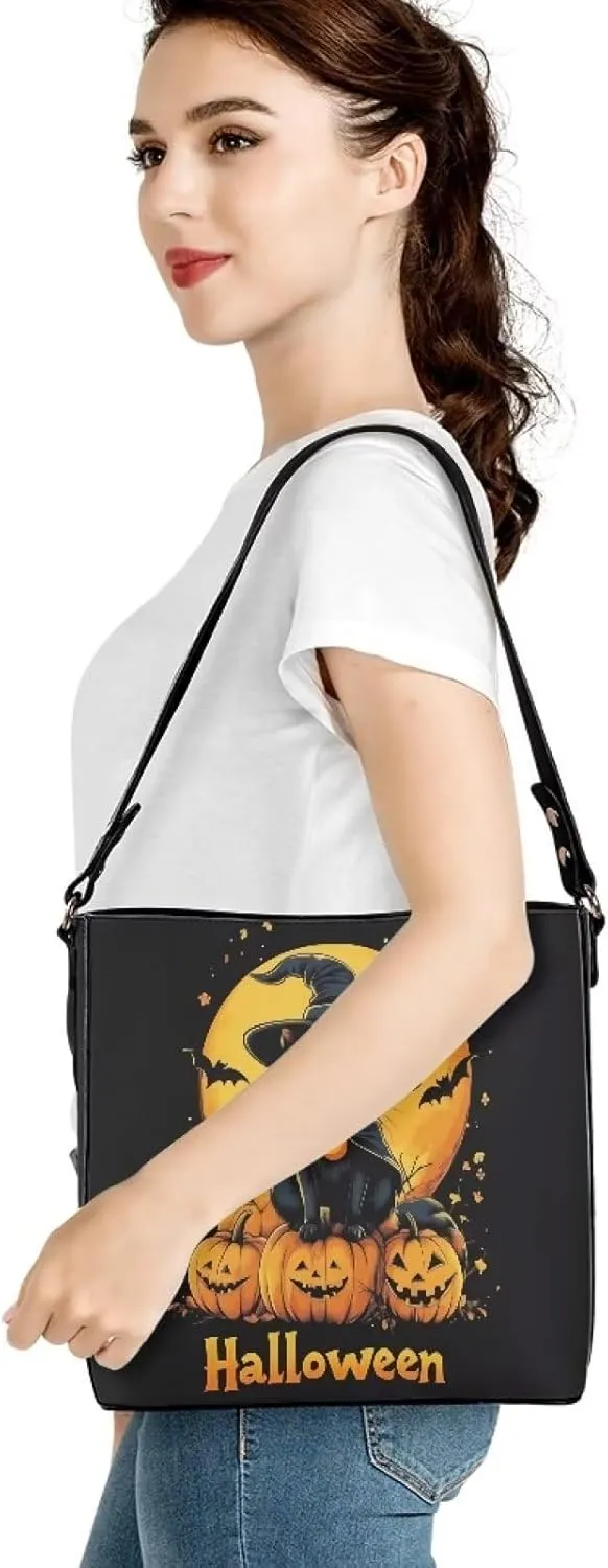 HUGS IDEA Women Bucket Bags Leather Purse Handbag Shoulder Bag for Ladies Purse Crossbody Wallet Bag