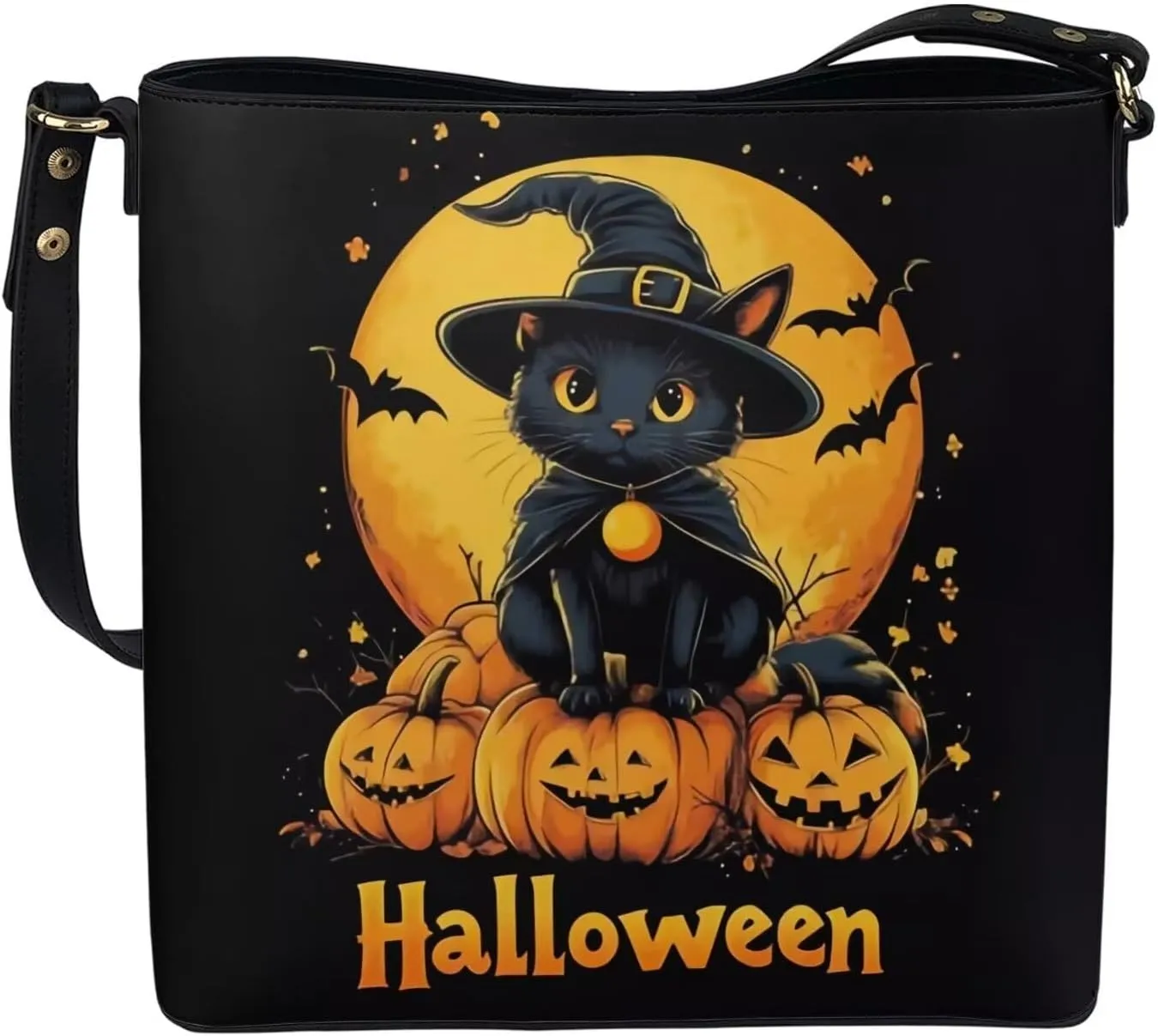 HUGS IDEA Women Bucket Bags Leather Purse Handbag Shoulder Bag for Ladies Purse Crossbody Wallet Bag