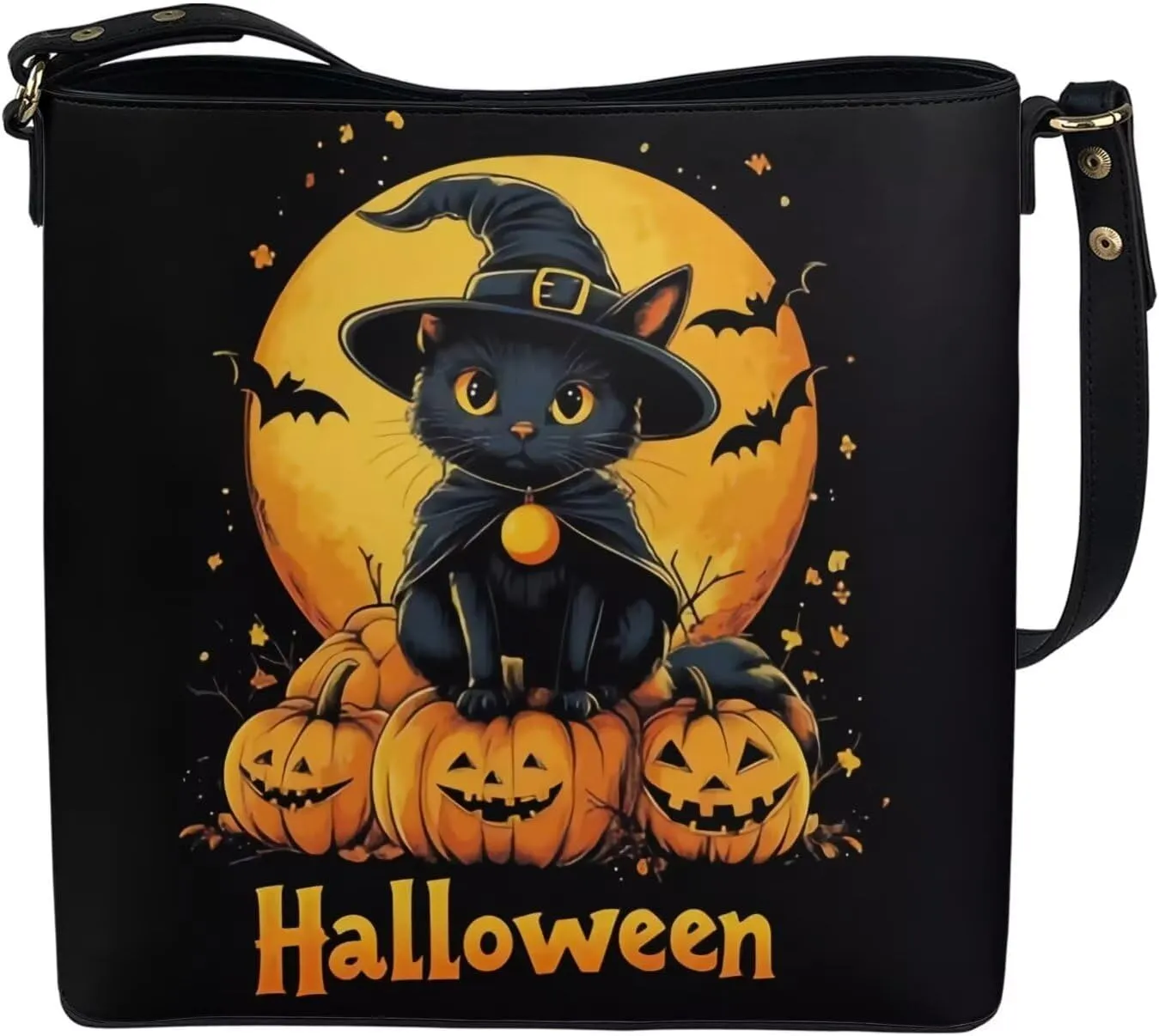 HUGS IDEA Women Bucket Bags Leather Purse Handbag Shoulder Bag for Ladies Purse Crossbody Wallet Bag