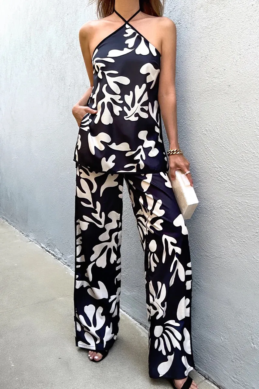 ILAH Pants Black Botanica